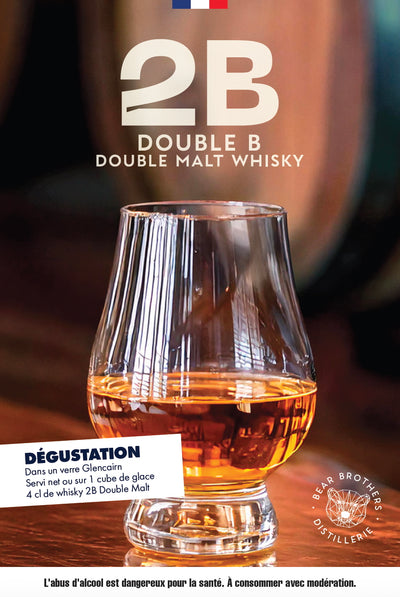 Le Whisky français Bio 2B Double Malt