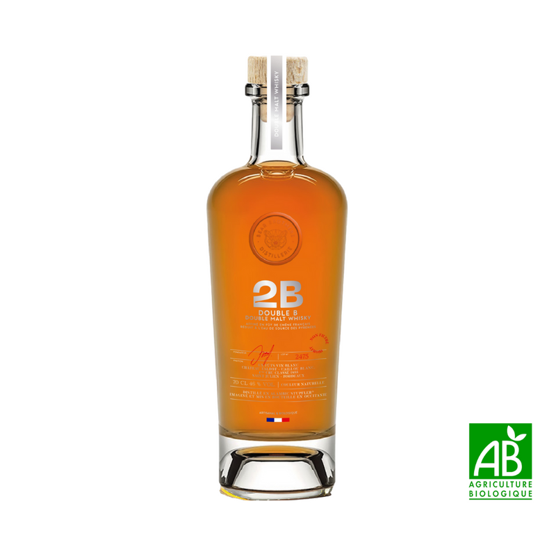 Whisky français Bio 2B Double Malt