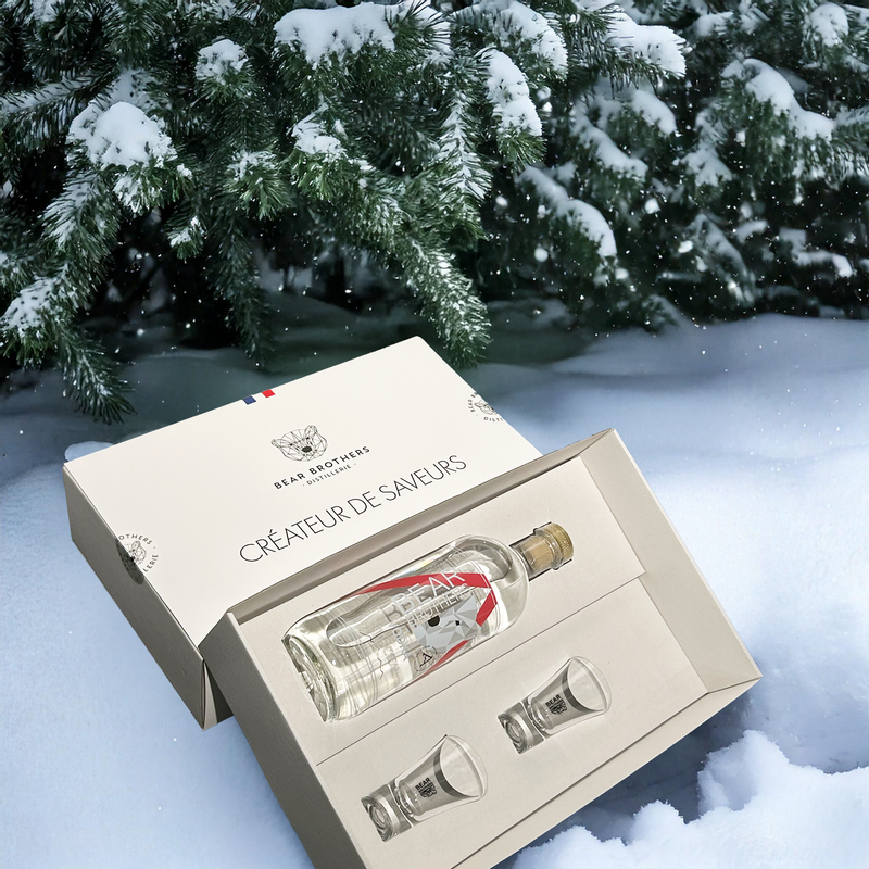 Coffret cadeau Vodka Caviar Nacarii (70cl)