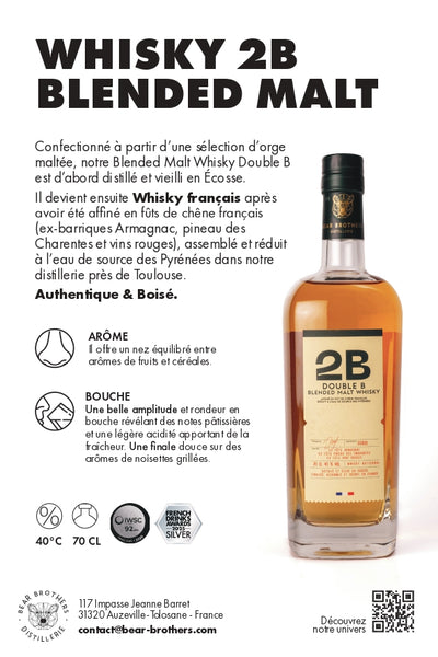 Le whisky 2B Blended Malt