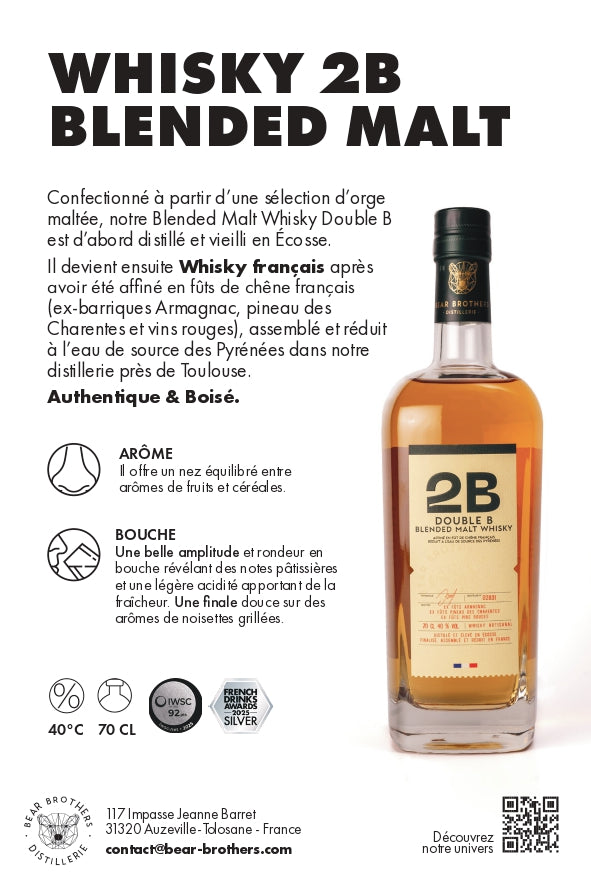 Le whisky 2B Blended Malt
