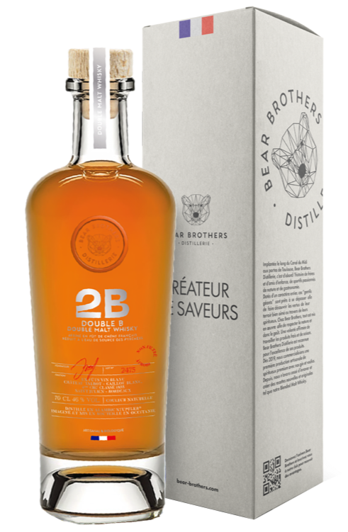 Le Whisky français Bio 2B Double Malt