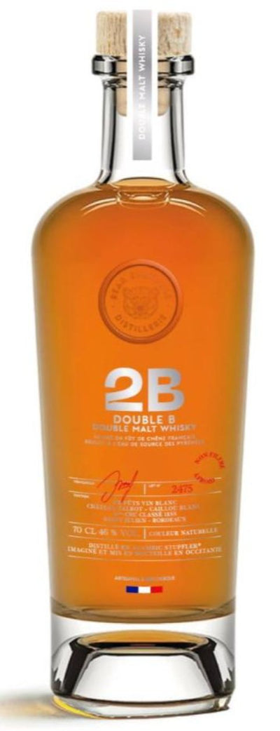 Coffret Whisky 2B Double Malt et ses 2 verres à dégustation (70cl)